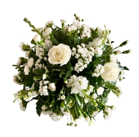 * Posy  Arrangement Green and White