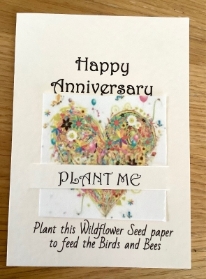 * Our Little Seed Co. Happy Anniversary Wild Heart